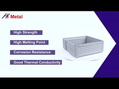 MO 1 순수한 몰리 보트 몰리브덴 융통형 맞춤형 크기의 닦은 표면