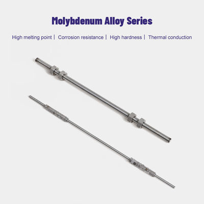 Customized Length Molybdenum Screw Rod Thread Strong Wear Resistance
